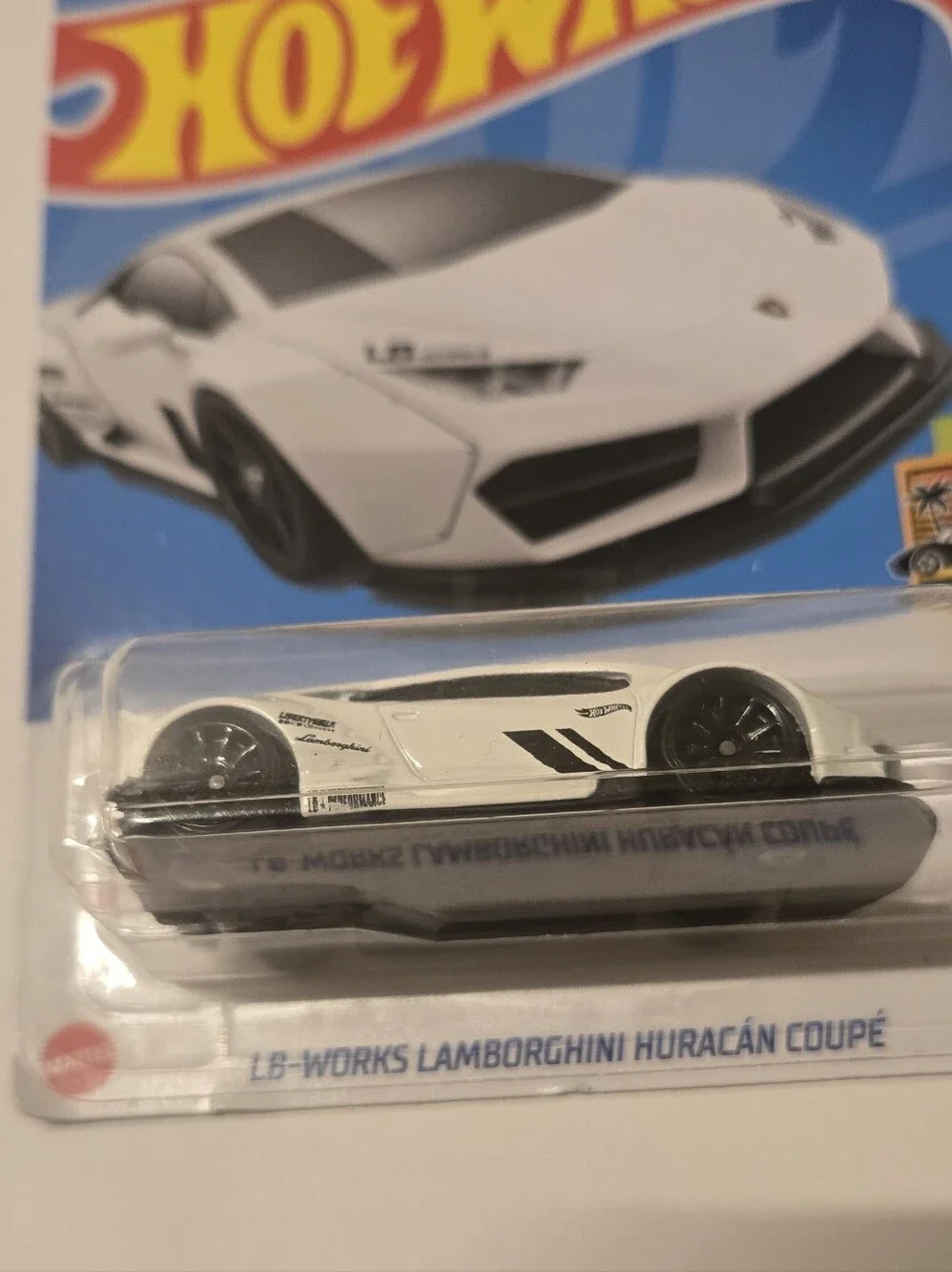 LB-WORKS Lamborghini Huracán Coupé Hot Wheels HW Exotics White 3/10 172/250